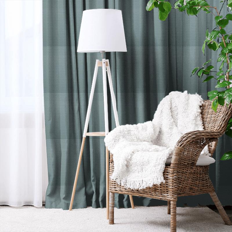 iLiv Botanist Alpine Teal Made To Measure Curtain
