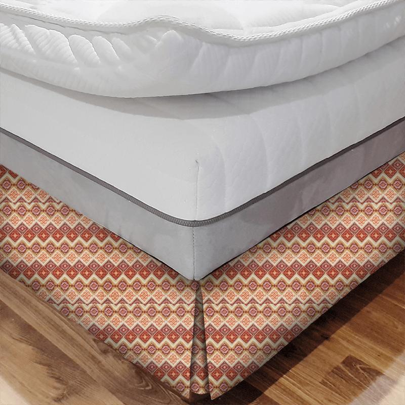 iLiv Navajo Navajo Salsa Bed Base Valance