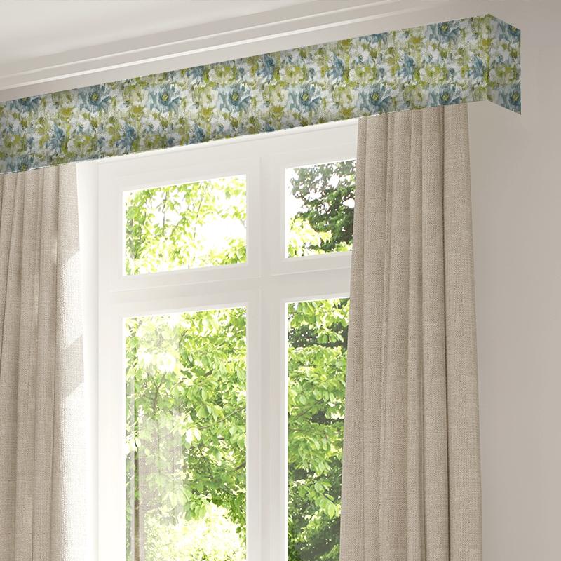 Prestigious Textiles Riviera Camile Lagoon Pelmet