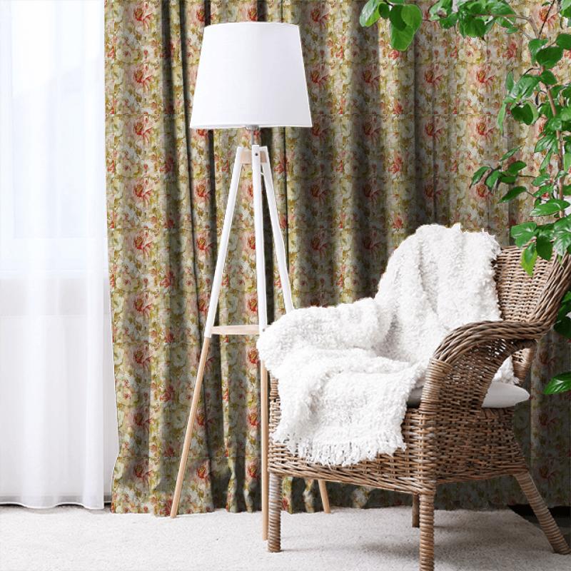 Prestigious Textiles Riviera Camile Sienna Made To Measure Curtain