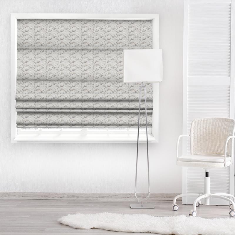 Prestigious Textiles Reflections Evangaline Feather Made To Measure Roman Blind