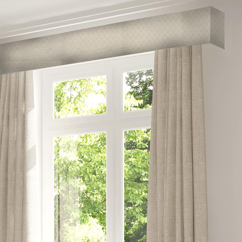 Prestigious Textiles Gatsby Boudoir Alabaster Pelmet