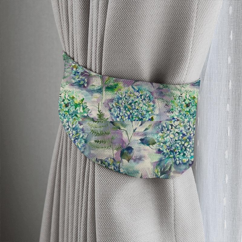 Voyage Decoration Country Book Flourish Teal Tieback