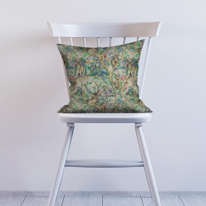 Voyage Decoration Country Book Winlater Teal Cushion