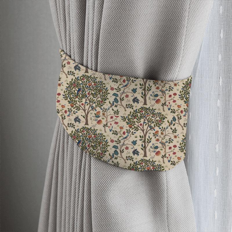 William Morris Archive Prints Kelmscott Tree Woad/Wine WM Tieback