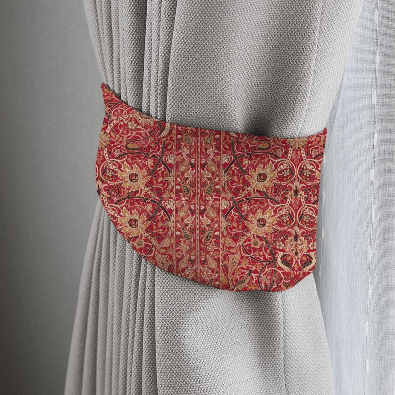William Morris Morris Archive IV The Collector Fabrics Bullerswood Paprika/Gold Tieback