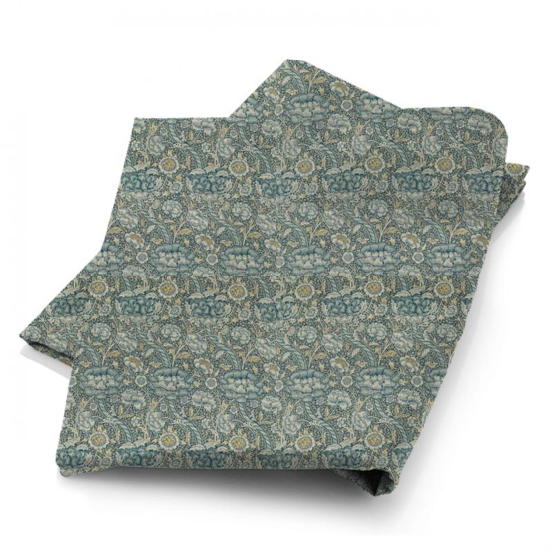 William Morris Morris Archive IV The Collector Fabrics Wandle Blue/Stone Fabric