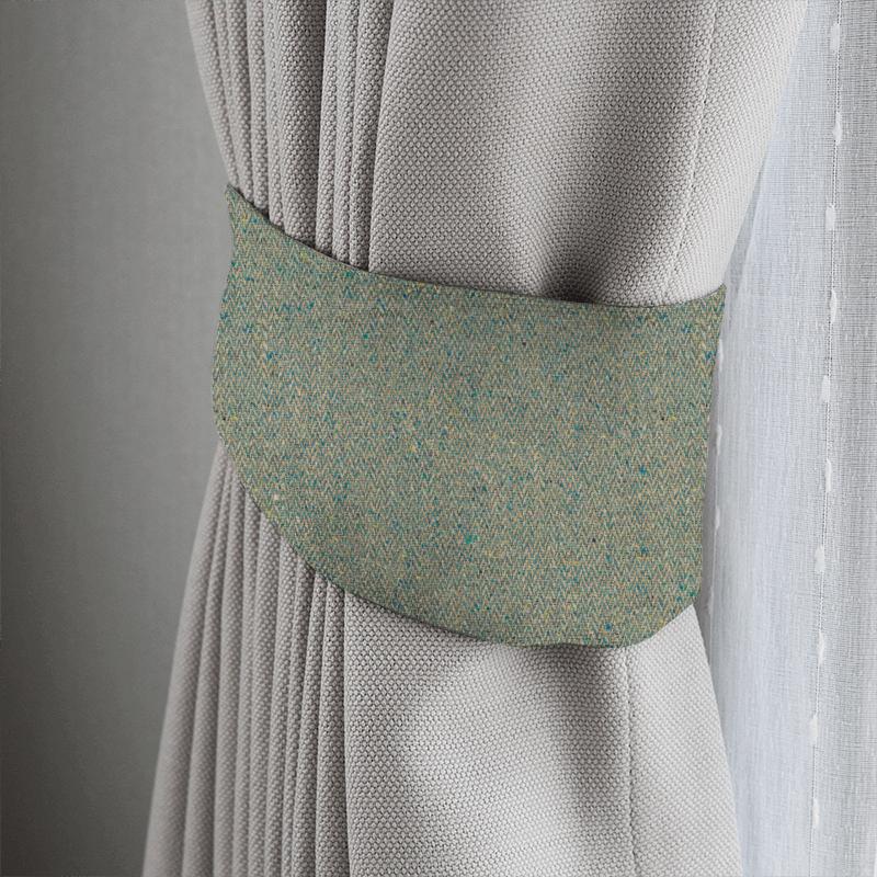 William Morris Morris Archive IV The Collector Fabrics Brunswick Teal Tieback