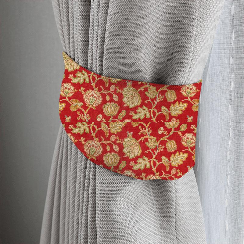 William Morris Morris Archive V Melsetter Fabrics Theodosia Red Tieback