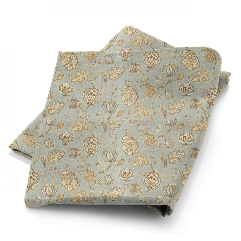 William Morris Morris Archive V Melsetter Fabrics Theodosia Grey Fabric
