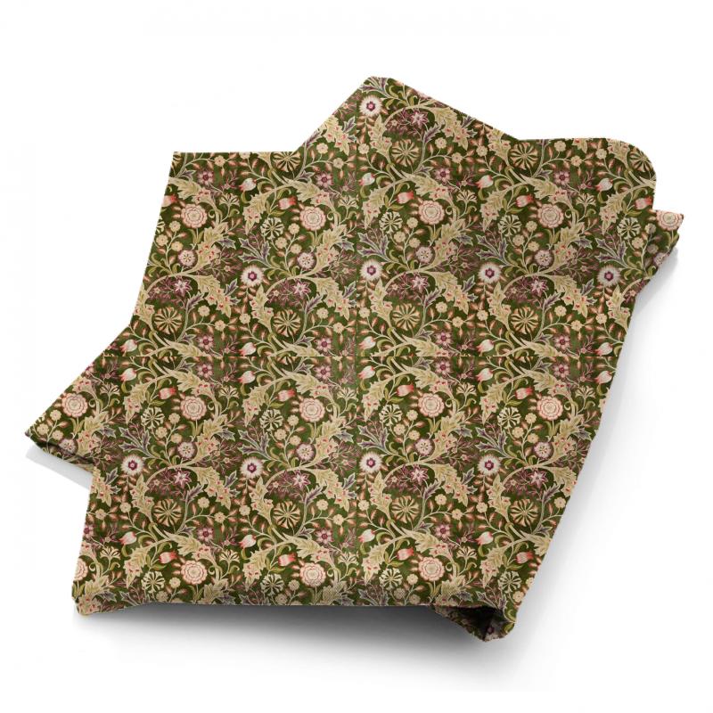 William Morris Morris Archive V Melsetter Fabrics Wilhelmina Moss Fabric