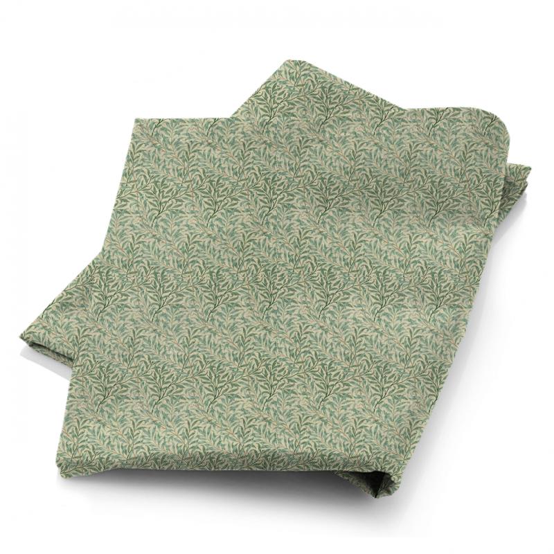 William Morris Morris Fabric Compendium I, II & III Willow Boughs Cream/Pale Green Fabric