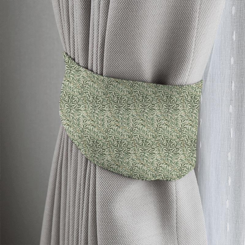 William Morris Morris Fabric Compendium I, II & III Willow Boughs Cream/Green Morris Tieback