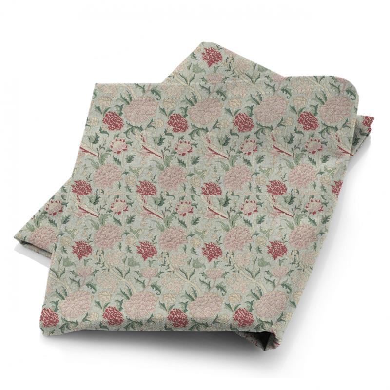 William Morris Morris Fabric Compendium I, II & III Cray Duckegg/Pink Fabric