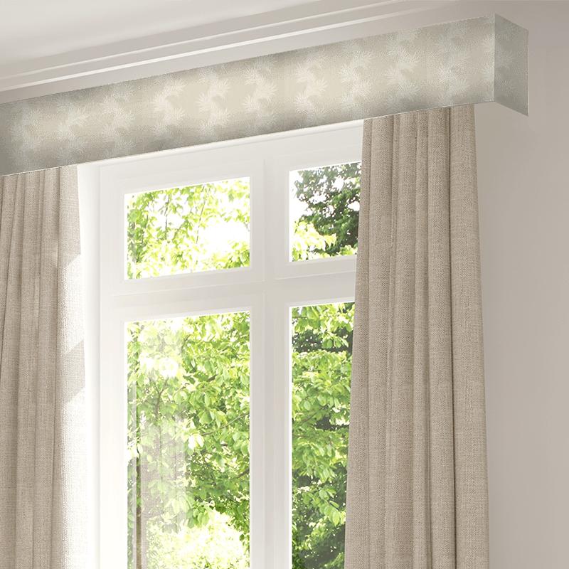 William Morris Pure Morris North Fabrics Pure Marigold Trail Embroidery Linen Pelmet