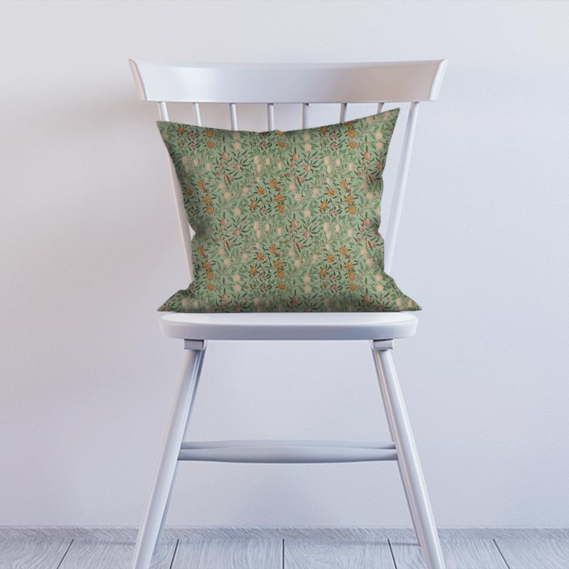 Fruit Velvet Privet/Thyme Cushion