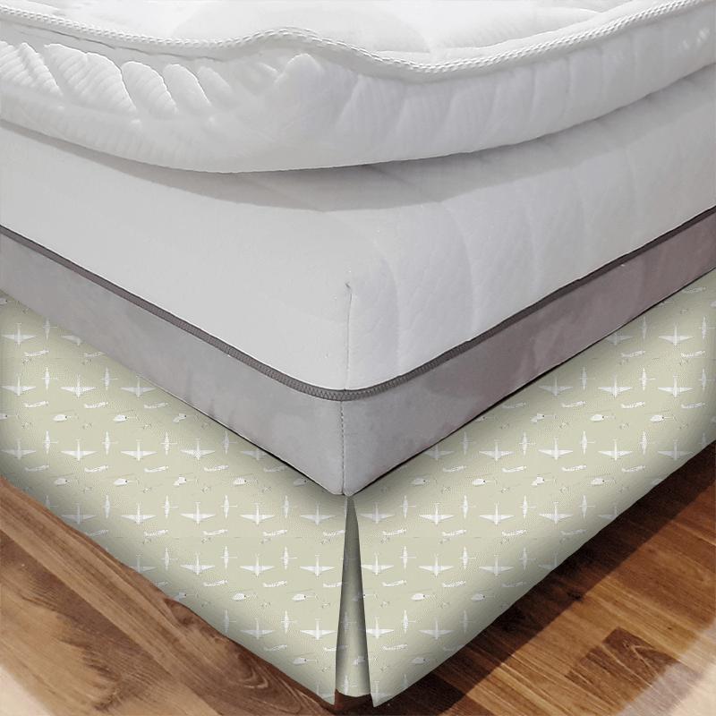 Harlequin All About Me Fabrics Chocks Away Stone Bed Base Valance
