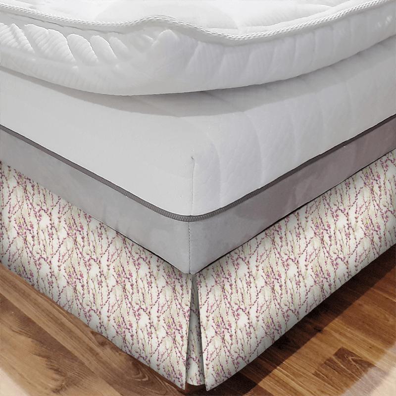 Salice Plum Bed Base Valance Harlequin Fauvisimo Salice Plum Bed Base Valance