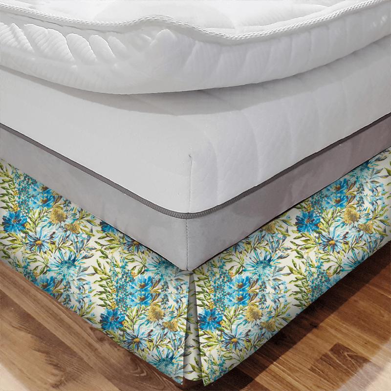 Harlequin Fauvisimo Floreale Turquoise / Ocean / Marine Bed Base Valance