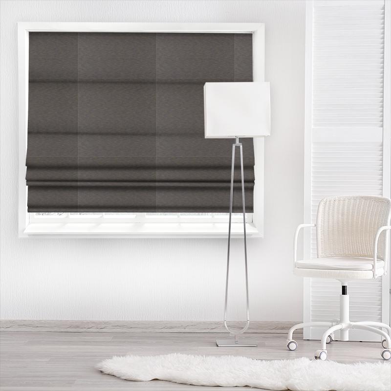 Harlequin Momentum 9 Lineate Graphite Made To Measure Roman Blind
