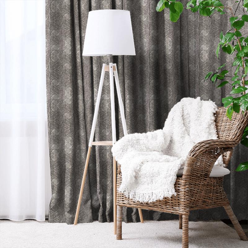 Harlequin Mirador Zamarra Zebra Made To Measure Curtain