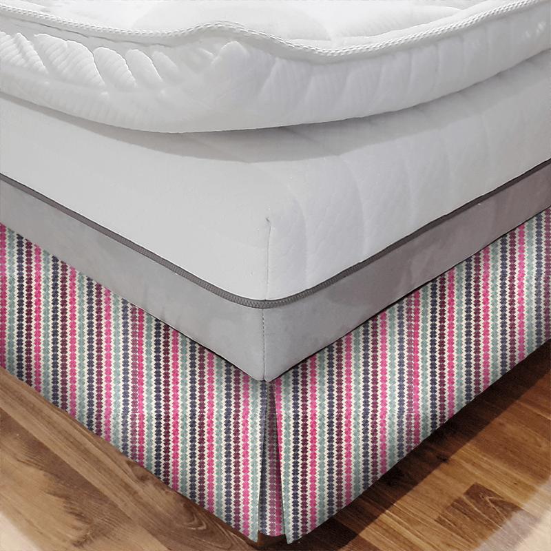 Harlequin Mirador Kalimba Seaglass/ Cerise/ Indigo Bed Base Valance