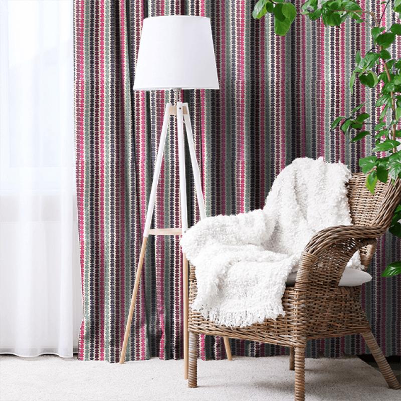 Harlequin Mirador Kalimba Seaglass/ Cerise/ Indigo Made To Measure Curtain
