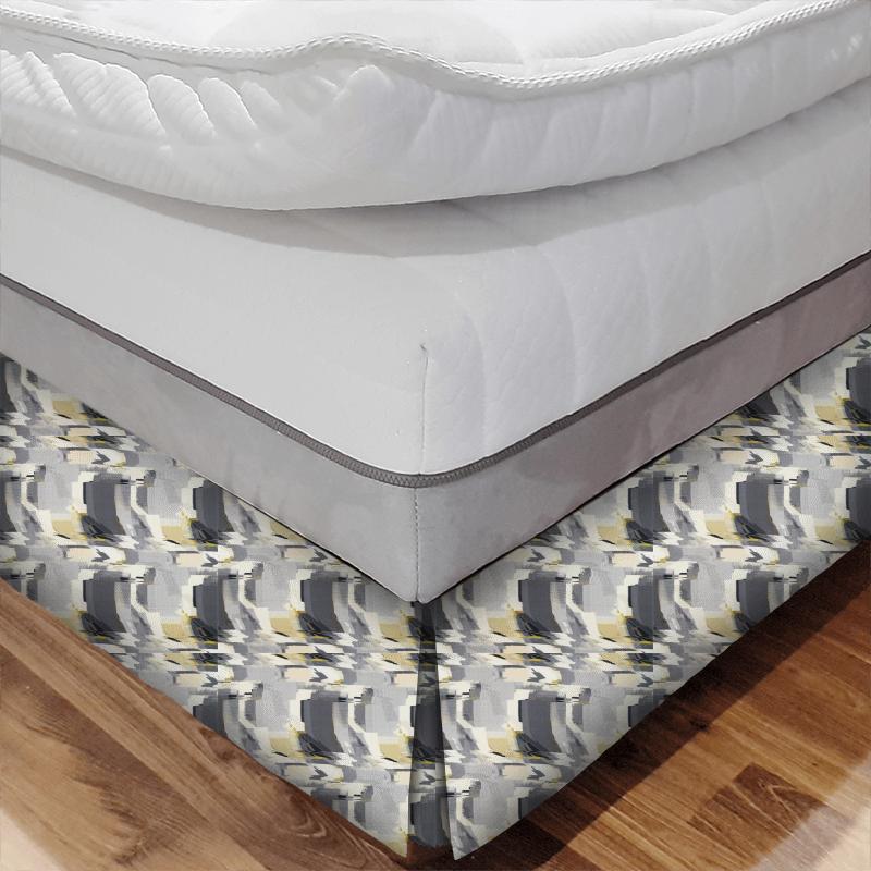 Harlequin Momentum 10 Perspective Perspective Charcoal/Gold Bed Base Valance