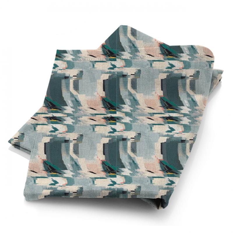Harlequin Momentum 10 Perspective Perspective Emerald/Peony Fabric