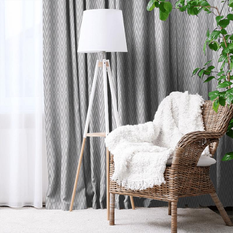 Harlequin Momentum 6 Moriko Steel Made To Measure Curtain