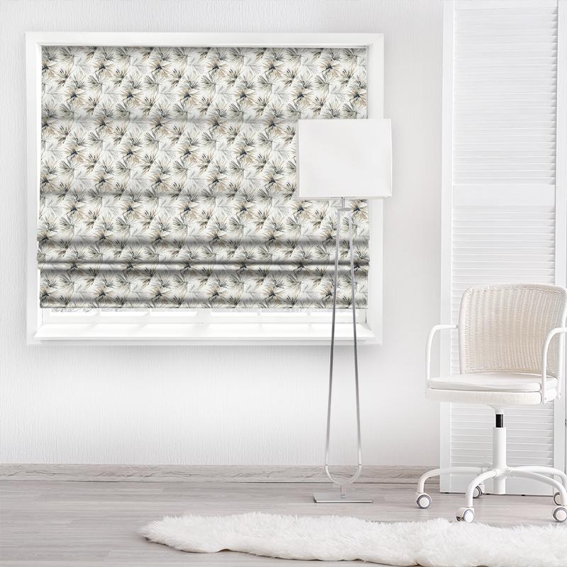 Harlequin Momentum 8 Aucuba Steel/Jet Made To Measure Roman Blind