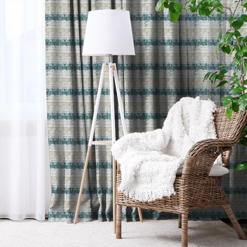 Harlequin Momentum 8 Pontia Emerald/Stone Made To Measure Curtain