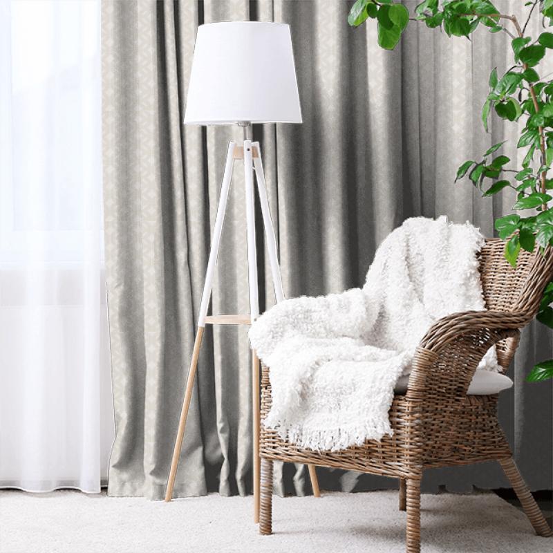 Harlequin Poetica Caprice Chalk/Linen Made To Measure Curtain