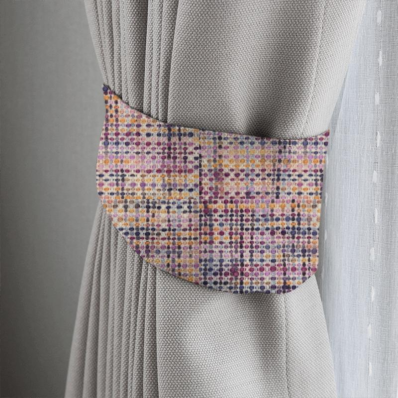 Harlequin Sgraffito Cestino Flamenco Tieback