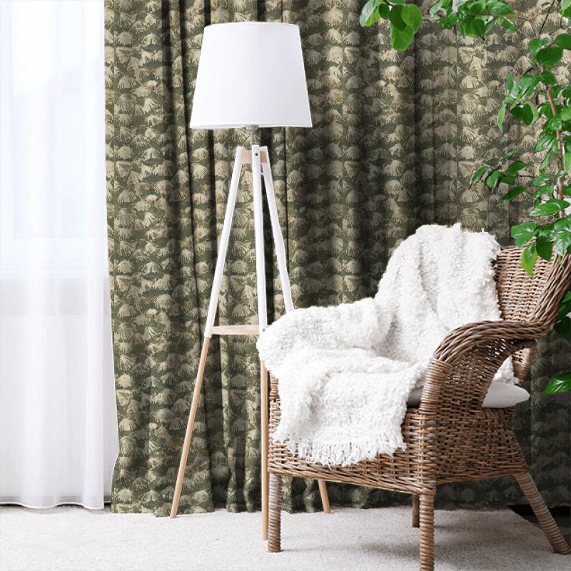 Zoffany Boleyn Iliad Moss Made To Measure Curtain