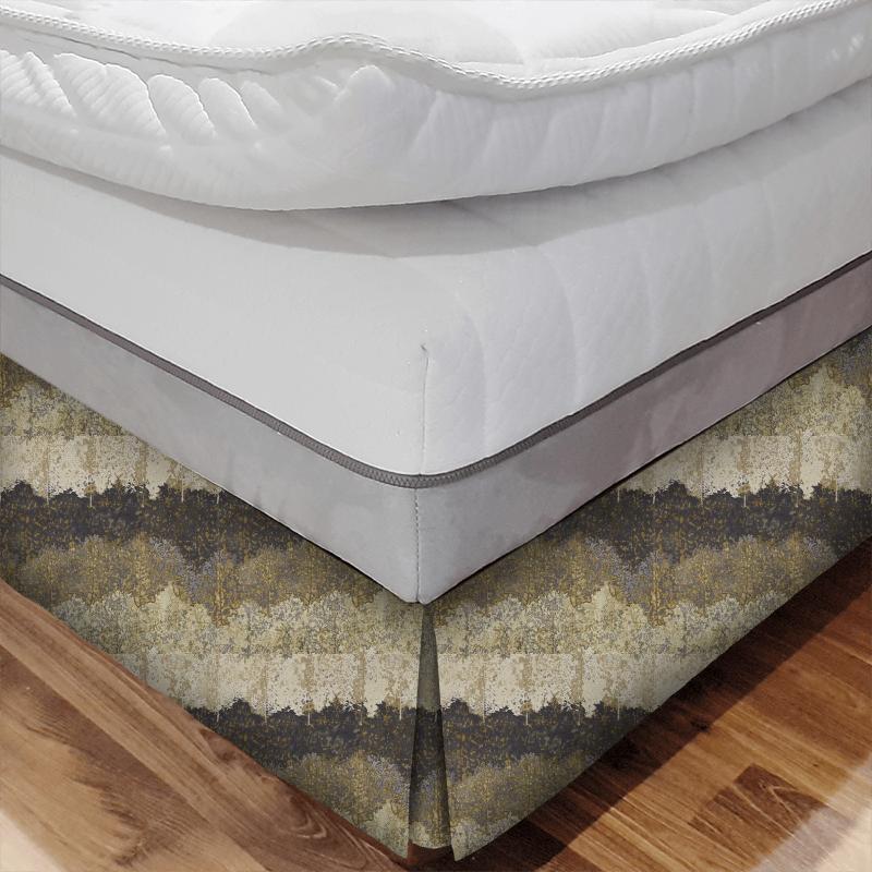 Zoffany Boleyn Belvoir Antique Bronze Bed Base Valance