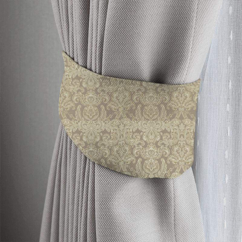 Zoffany Constantina Damask Weaves Brocatello Nuovo Antique Gold Tieback