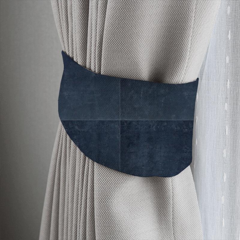 Zoffany Curzon Velvet Curzon Indigo Tieback