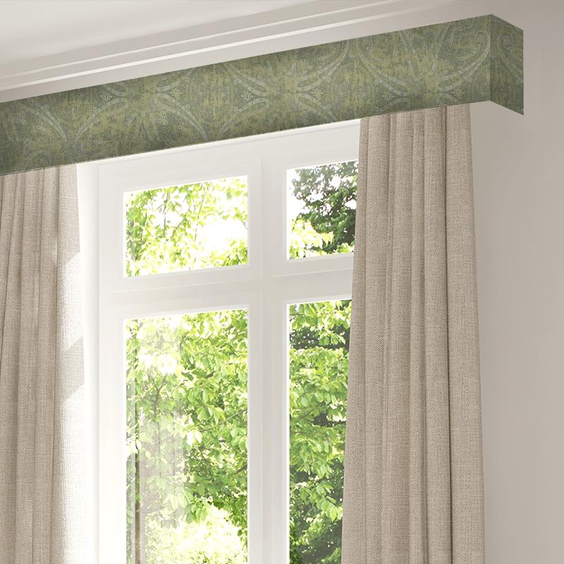 Zoffany Elswick Elswick Paisley Moss Pelmet