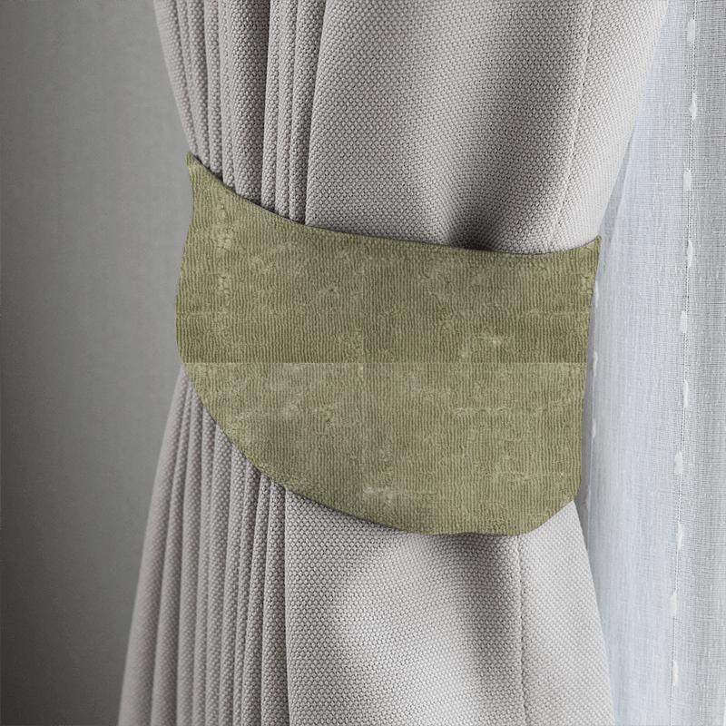 Zoffany Maze Velvets Curzon Stone Zoffany Tieback