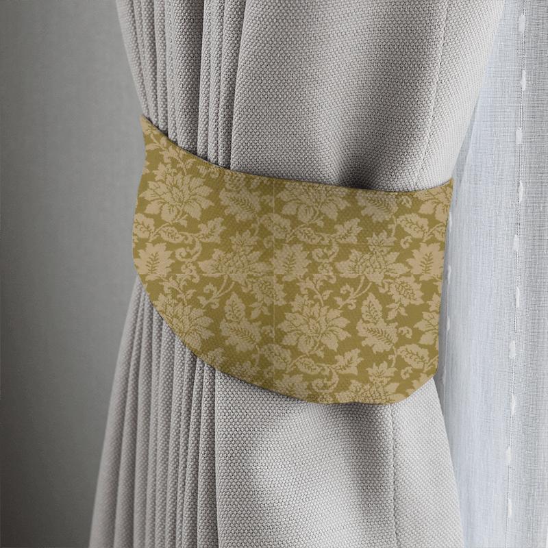 Zoffany Phaedra Fabrics Spitalfields Silk Chamomile Tieback