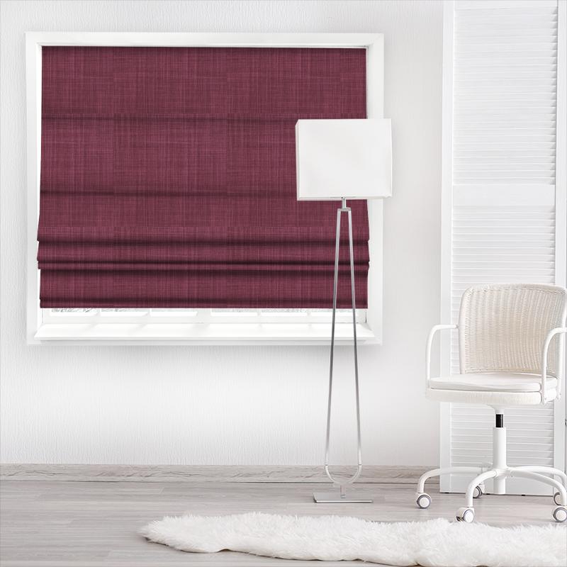 Romo Dune Dune Plum Made To Measure Roman Blind