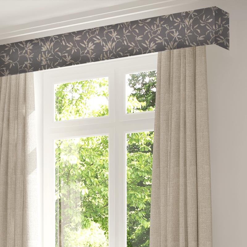Romo Floris Sefina Jacquard Magnet Pelmet