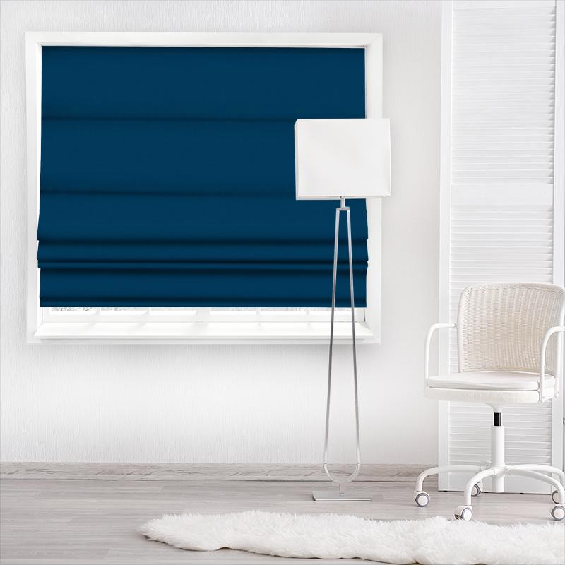 Romo Forenza Forenza Venetian Blue Made To Measure Roman Blind