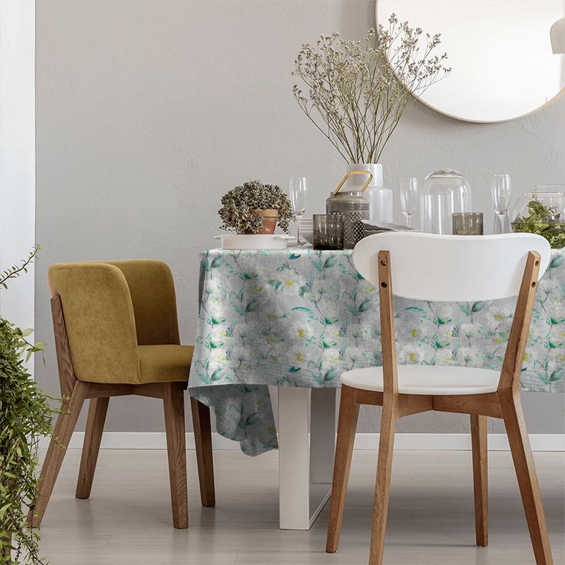 Romo Gardenia Japonica Jade Tablecloth
