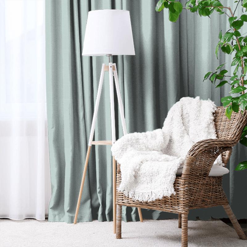 Linara Duck Egg Made To Measure Curtain Romo Linara Linara Duck Egg Made To Measure Curtain