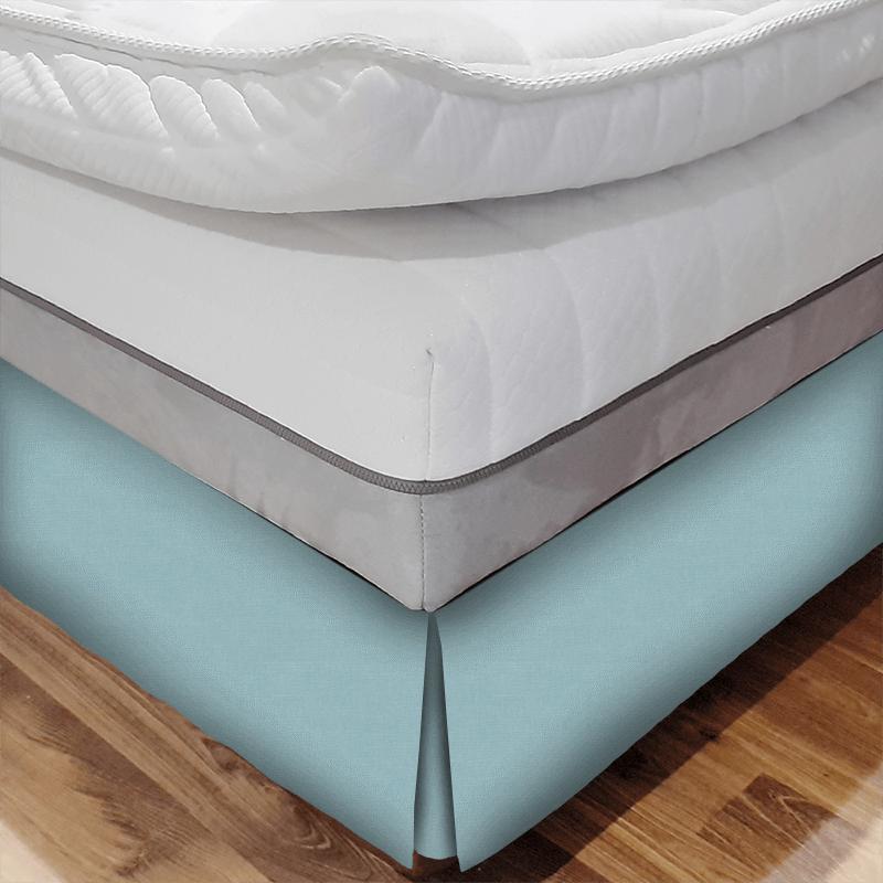 Romo Linara Linara Smoke Blue Bed Base Valance