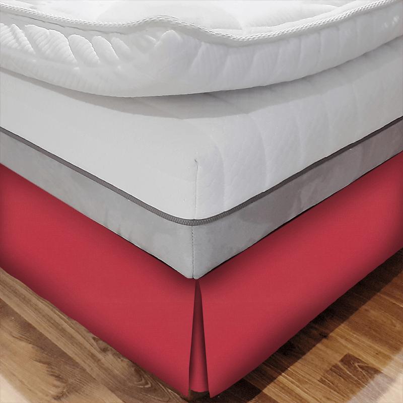 Romo Linara Linara Red Tulip Bed Base Valance