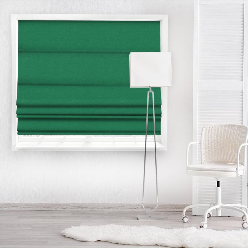 Romo Linara Linara Malachite Made To Measure Roman Blind