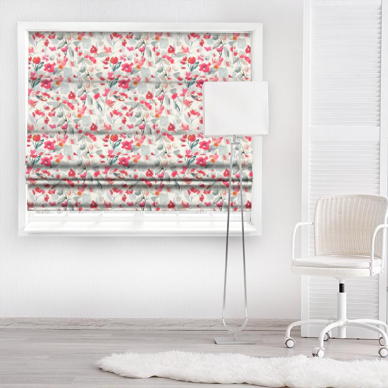 Romo Saphira Mariola Begonia Made To Measure Roman Blind